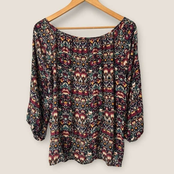 Forever 21 Multicolor Patterned Blouse - Picture 6 of 9